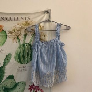 Zara Baby Blue Tank Top